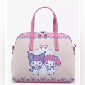 Sold! NWT* Loungefly My Melody and Kuromi large purse, licensed Sanrio